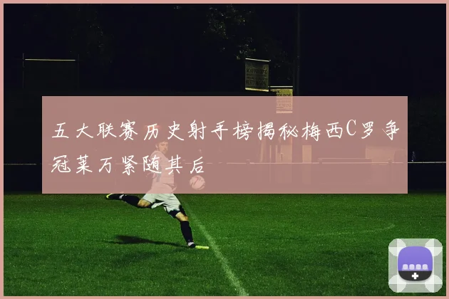 五大联赛历史射手榜揭秘梅西C罗争冠莱万紧随其后